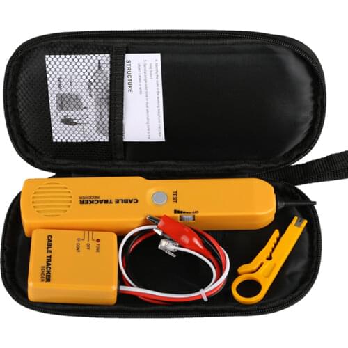 Cable Tracker Receiver Tone Cont Diagnose Tone Finder Telephone Wire Cable Tester Toner Tracer inder Detector Networking Tools