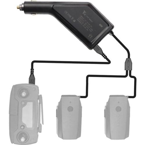 Outdoor Car Charger for DJI Mavic Pro Battery and Controller Charging Hub Car Connector USB Adapter for Mavic DJI Drone Charger