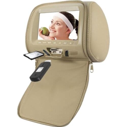 Universal 7 Inch Car Headrest Monitor Rear Seat Entertainment Multimedis Playerlap monitor