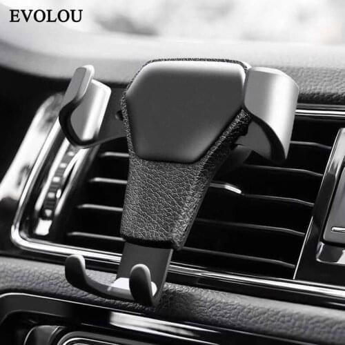 Phone Holder Universal Car Air Vent Mount Holder for Iphone Xs Xiaomi Huawei Mobile Support Adjustable Smartphone Stannd Bracket