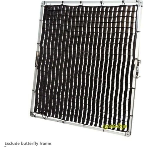 2.4x2.4m 8'x8' 8x8 80° Butterfly Soft Fabric Egg Crate Eggcrates Grids For Lighting Diffusion