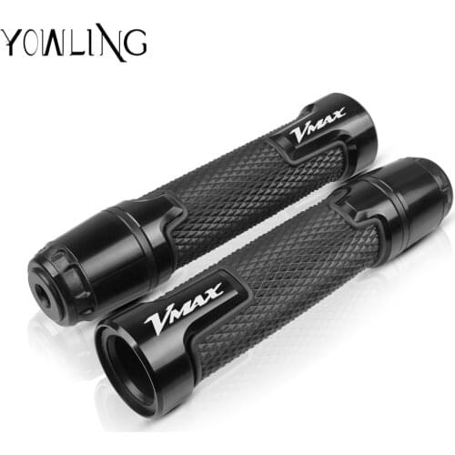 7/8''22mm For Yamaha V-MAX VMAX 1200 vmax 1700 VMX17 1985 - 2018 Motorcycle knobs Anti-Skid Handle ends Grips Bar Hand Handlebar