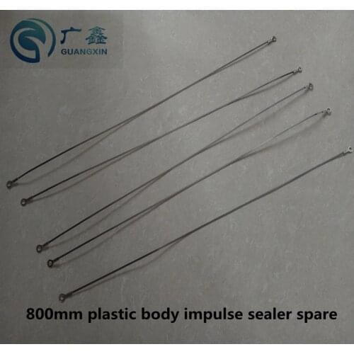 800mm plastic body impulse sealer spare for sealing machine
