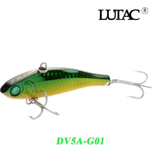 90mm 36g 1PC Sinking Hard Bait VIB Fishing Lures Swimbait treble hook vibration whloewater