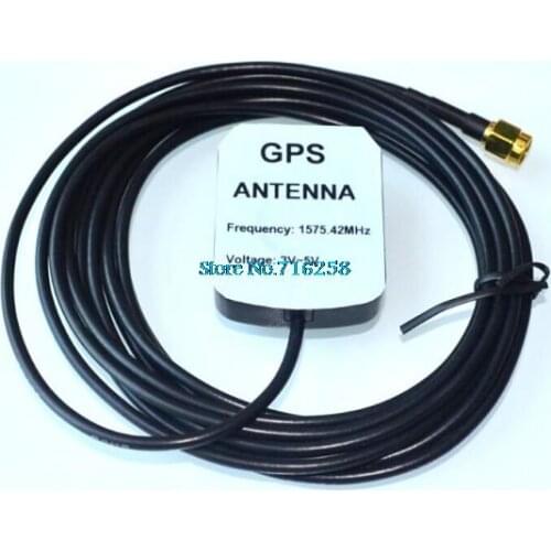 Car GPS Antenna GPS receiver Car DVD Navigation Night Vision Camera Car DVR GPS Active Remote Antenna Aerial Adapter Connector