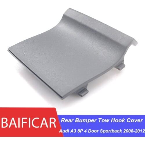 Baificar Brand New Genuine Rear Bumper Tow Towring Hook Eye Cover Trim Cap 8P0807441C For Audi A3 8P 4 Door Sportback 2008-2012