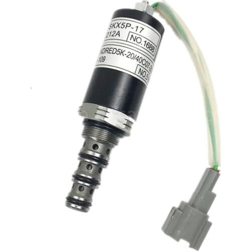 Free shipping KDRED5K-20/40C07-203A-109 YN35V0004F1 SKX5P-17-212A for Kobelco SK220-2 Kato HD820-1-2-3 swing motor solenoid valv