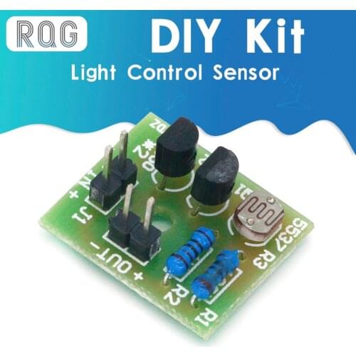 DIY Kit Light Control Sensor Switch Suite Photosensitive Induction Switch Kits DIY Electronic Trainning Integrated Circuit Suite