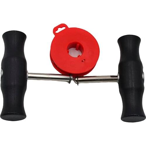 3PC Vehicle Car Windshield Removal Tool Glass Cutting Wire 22m And 2× Handles