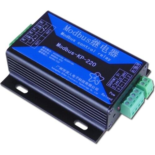 IO Module 485 Relay 2-way Relay Output and Input Modbus 485/232 Acquisition Module