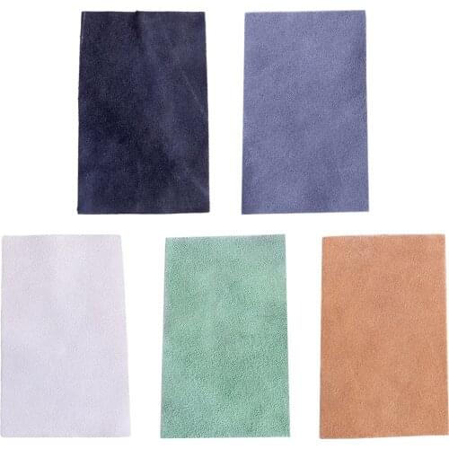 Cowhide Barber Scissors Cloth Tools Wipe 5x3 inch All-Purpose Multi-Surface