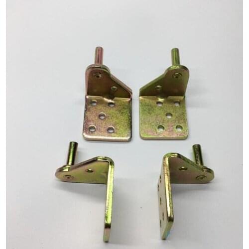 Freezer door hinge up down door movable hinge Corner iron support Bracket X2