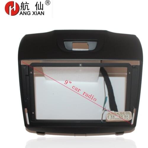 2Din Car Radio Fascia frame for Chevrolet Trailblazer Colorado S10 Isuki D-max car DVD gps Panel Dash Kit Installation Frame