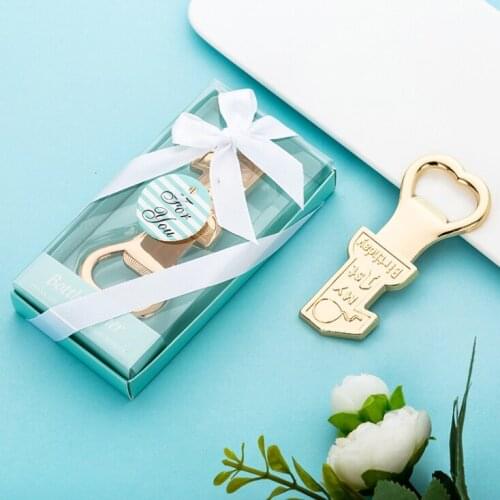 "Pop the Top" Blue and Pink Flip-Flop Bottle Opener Wedding Party Favors 100 pcs/ lot Free Shipping