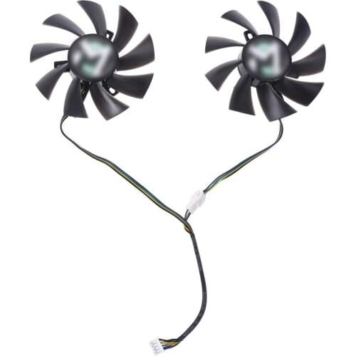 85MM Ball Bearing durable GPU Cooler Fan For Maxsun GTX1070Ti 1080 Graphics Card