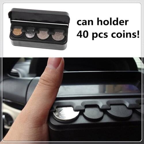 Car Coin Organizer Case Change Money Storage Box Container for BMW 530Li 335i 750i 330i 325i 320si 630i X6 M6 640i 640d