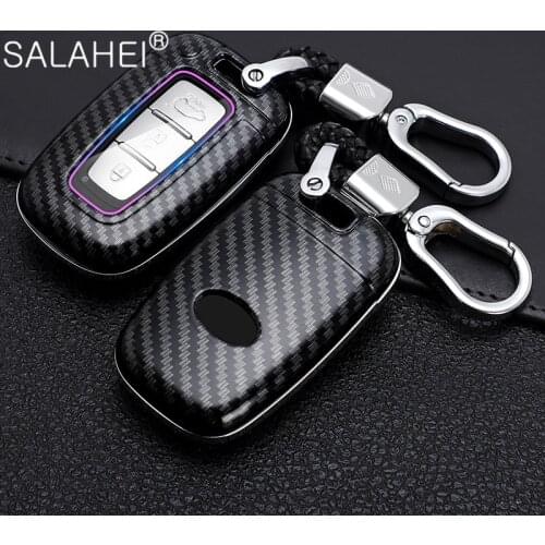 Color ABS Car Key Cover Case For Hyundai Solaris HB20 Veloster SR IX35 Accent Elantra i30 For KIA RIO K2 K3 Sportage Accessories