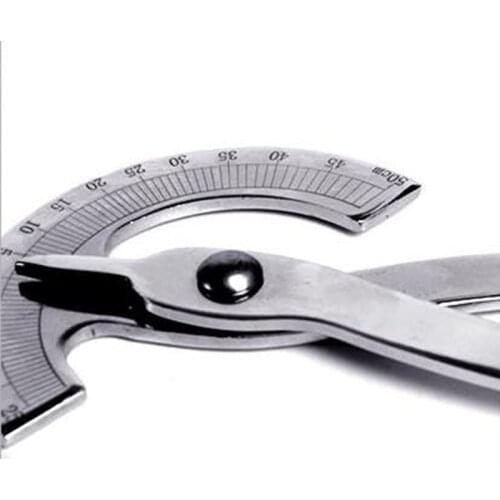 Medical stainless steel inner and outer diameter pelvis measuring instrument measuring ruler