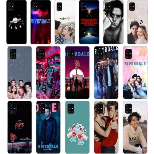 81ZX American TV Riverdale cell Soft Silicone Tpu Cover phone Case for Samsung Galaxy A31 A41 A51 A71 A40 2019 Case