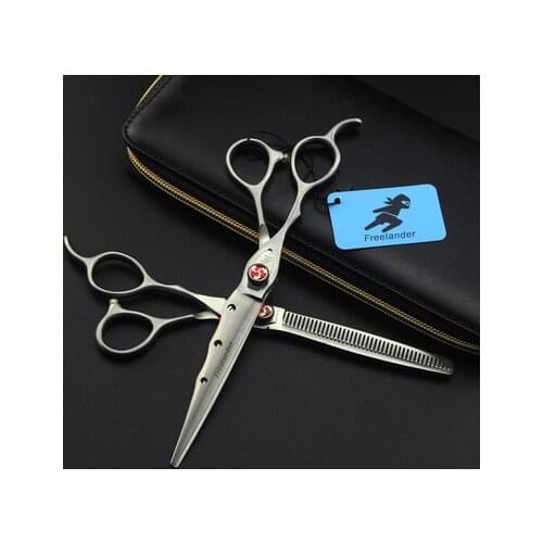 Left hand hairdressing haircut scissors salon barber hairdresser scissors flat cut teeth shear thin cut suit left hand scissors