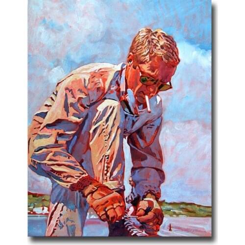 Movie Star Print Art Racing Car Poster Canvas Painting Poster Print Wall Art Picture For Living Room Home Decor Frameless