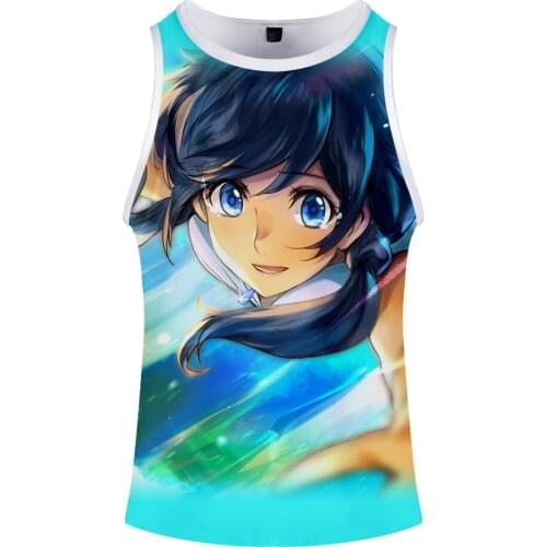 Son of the weather Spring Summer Tank Tops men Sleeveless Round Neck Tank Tops Ladies Vest Singlets Slim Ladies Thin Vest