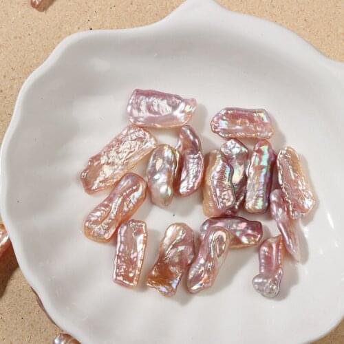 100% Natural Freshwater Pearl Baroque Irregular Pearls Loose Beads Earrings Bracelets Clothing DIY Accessories 15-20mm