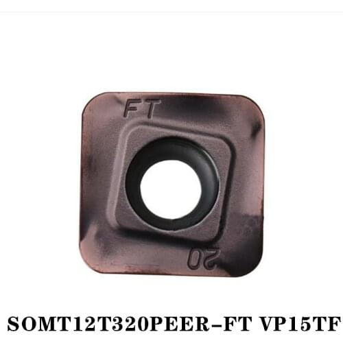 100% Original SOMT SOMT12T320PEER-FT VP15TF 10pcs CNC lathe Insertion Carbide Insert Imported From Japan Efficient And Durable