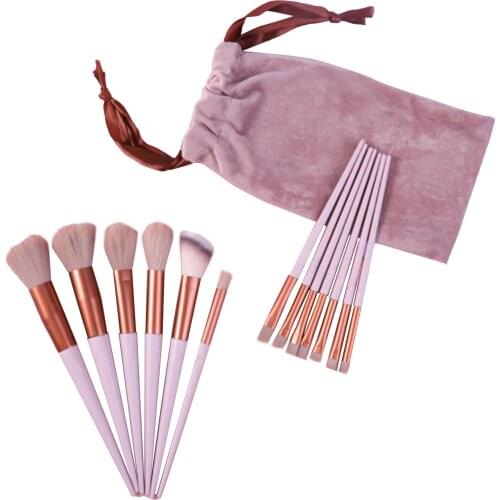 13pcs Cosmetic Tool Home Washable Highlighter Makeup Brush Set Professional Powder Easy Clean Soft Portable With Storage Bag