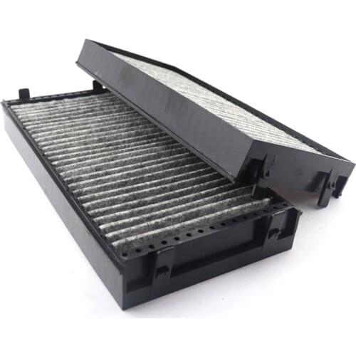 2PCS Car Cabin Air Filters for BMW X6 E71 2007-2014 E72 2009-2012 F86 2013-2019 F16 2014-2019 64316945586 64316945585 CU2941-2