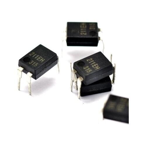 10pcs/lot 211EH AQY211EH optocoupler SOP-4 DIP-4 new original In Stock