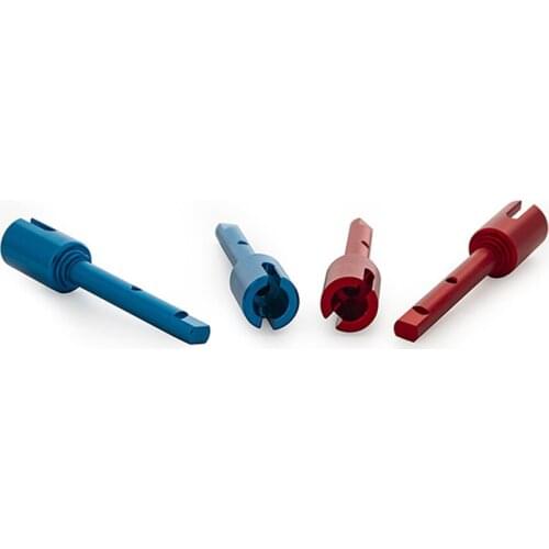 Aluminum Alloy Middle Shaft Joint Upgrade Parts for 1/10 Tamiya TT02 RC Crawler Car Modification Kits