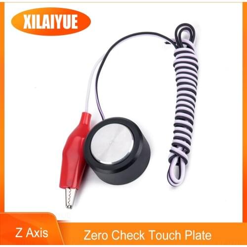 Mach3 Tool CNC Z Axis Router Mill Zero Check Touch Plate Setting Probe Setting Probe Milling 35mm CNC Engraving Machine Tools