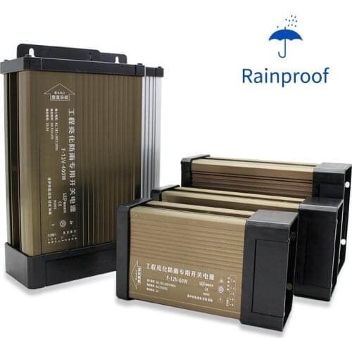 24V Power Supply 24V Lighting Transformers DC Outdoor 24 V Rainproof Waterproof Adapter Lighting Transformers AC 110 220 V