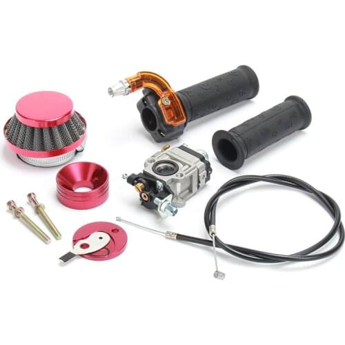 Carburetor Air Filter Adapter Vstack For 23cc 33cc 43cc Big Foot Goped Blade Scooter 47cc 49cc Pocket Bike Mini Dirt ATV