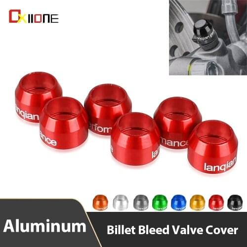 For Ducati Motorcycle Billet Bleed Valve Cover Kit MONSTER 1200 600 620 695 696 750 796 797 800 821 900 S2R S4R Accessories