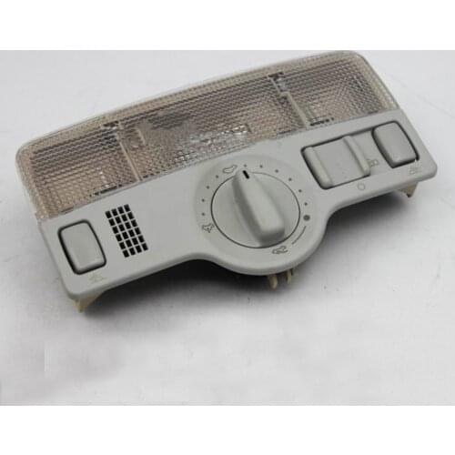 Sunroof Reading Lamp For VW Passat B5 Golf 4 Jetta MK4 Bora Grey Skylight Dome Light With Switch Car Inner Lighting Replacement