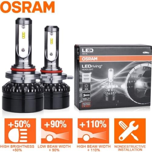 OSRAM HB3 HB4 led H7 H4 Auto led light led Bulbs 6000K 9005 9006 9012 HIR2 H1 headlight h11 car fog lamp Автомобильные лампы 12V