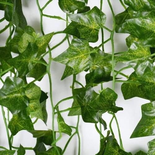 Hot 36Pcs Artificial Plants of Vine False Flowers Ivy Hanging Garland for the Wedding Party Home Bar Garden Wall Decoration