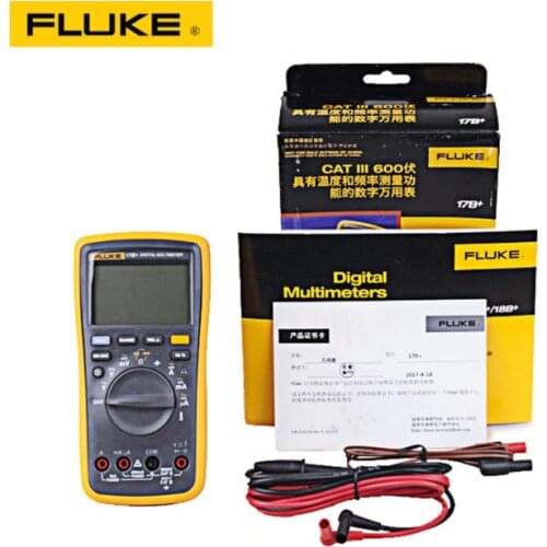 Digital-Range DMM Multimeter Voltage-Current-Tester Fluke 15b Plus Original Auto R/C