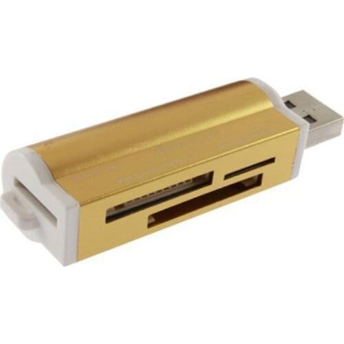 New All In 1 Mini Usb 2.0 Micro-SD Tf M2 Ms T flash Card Reader Adapter High Speed