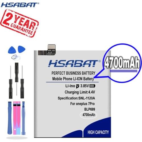 New Arrival [ HSABAT ] 4700mAh BLP699 Replacement Battery for one plus oneplus 7Pro 7 Pro 7 Plus 7Plus 7