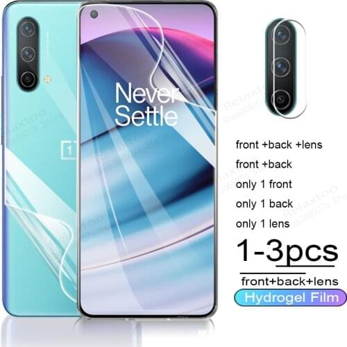 One Plus Nord CE 5G hydrogel film for Oneplus nord ce Core Edition nord2 2 nordce Camera front back screen protector glass film