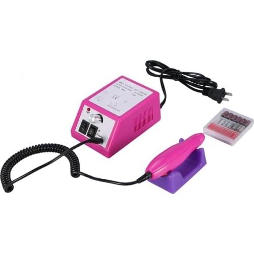 110V-240V 12W Professional Electric Polish Machine File Manicure Pedicure Sander Drill Kit Nail Art Drill