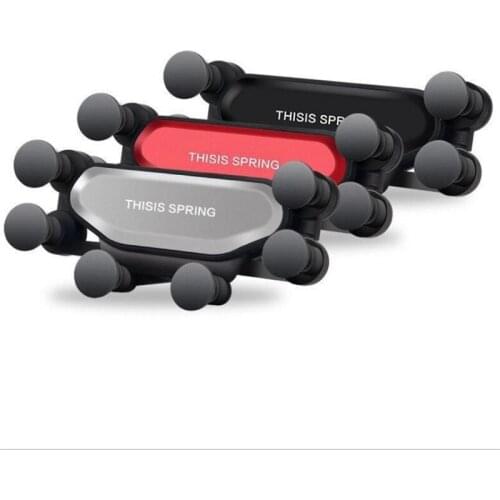 [Wholesale] 15PCS Car Air Outlet Mobile Phone Holder Gravity induction GPS Stand Bracket for IPhone Xiaomi Huawei Samsung