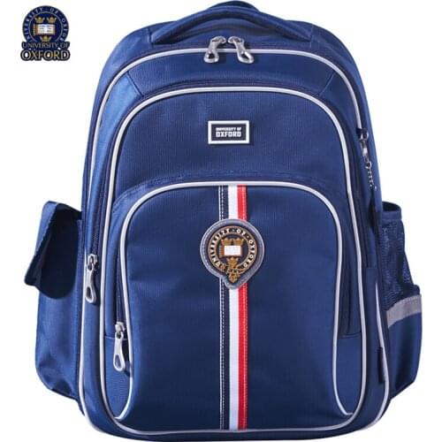 UNIVERSITY OF OXFORD children/kids element orthopedic school bag Books shoulder backpack portfolio for Boys for grade/class 2-6