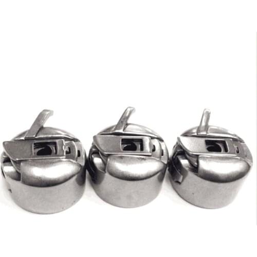 Old Style Household Sewing Machine Accessorries Metal Bobbin Spool Case