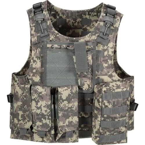 Military Vest Molle Combat Assault Plate Carrier Tactical Outdoor Clothing Hunting Vest
