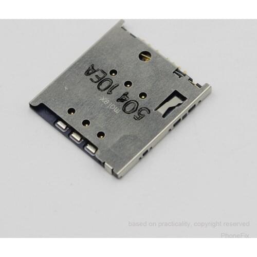 10pcs/lot Replacement For Xperia P LT22 LT22i LT30 LT30i LT30p for Meizu MX2 MX3 MX4 MX4 pro Sim Card Reader Pins Module Holder