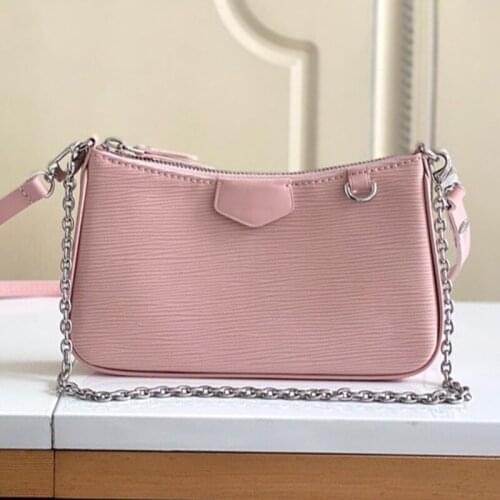 High Quality Leather Chain Women Bag Brand Design Solid Zip Female Handbag 2021 Women Shoulder Bag